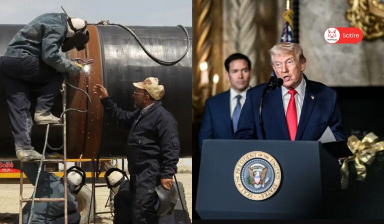 Pakistan bursts oil pipeline to show it has oil reserves and get captured by the US