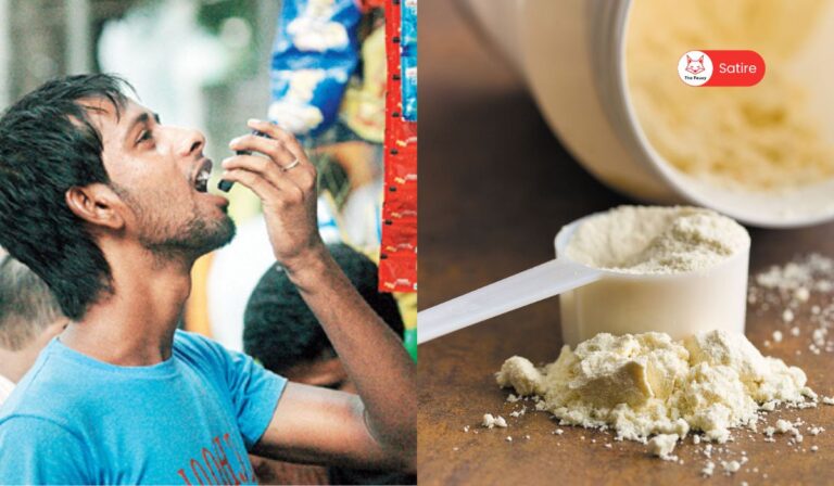 Man Quits Tobacco After Hearing Rumour That It Contains Protein